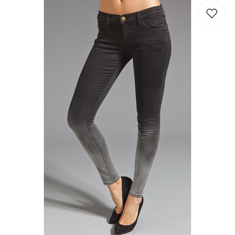 Current Elliott Skinny Ombr Jeans
